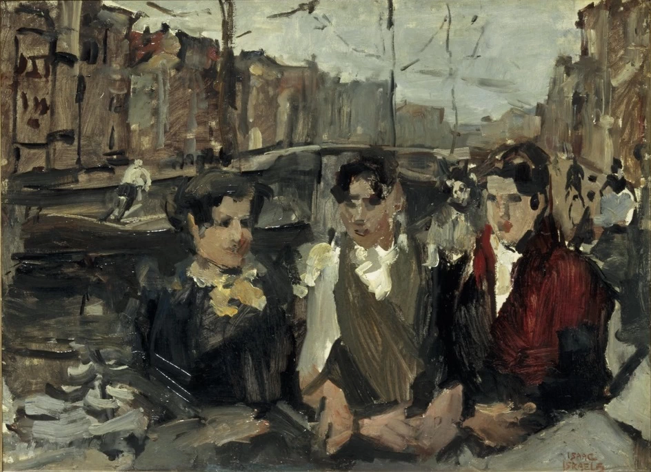 Isaac Israëls - 109, Ragazze della fabbrica sul Prinsengracht, Centraal Museum, Ultrecht